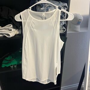 Lululemon Athletica White Tank Top